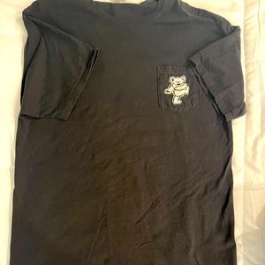 Grateful Dead Dancing Bear XL Mens Black